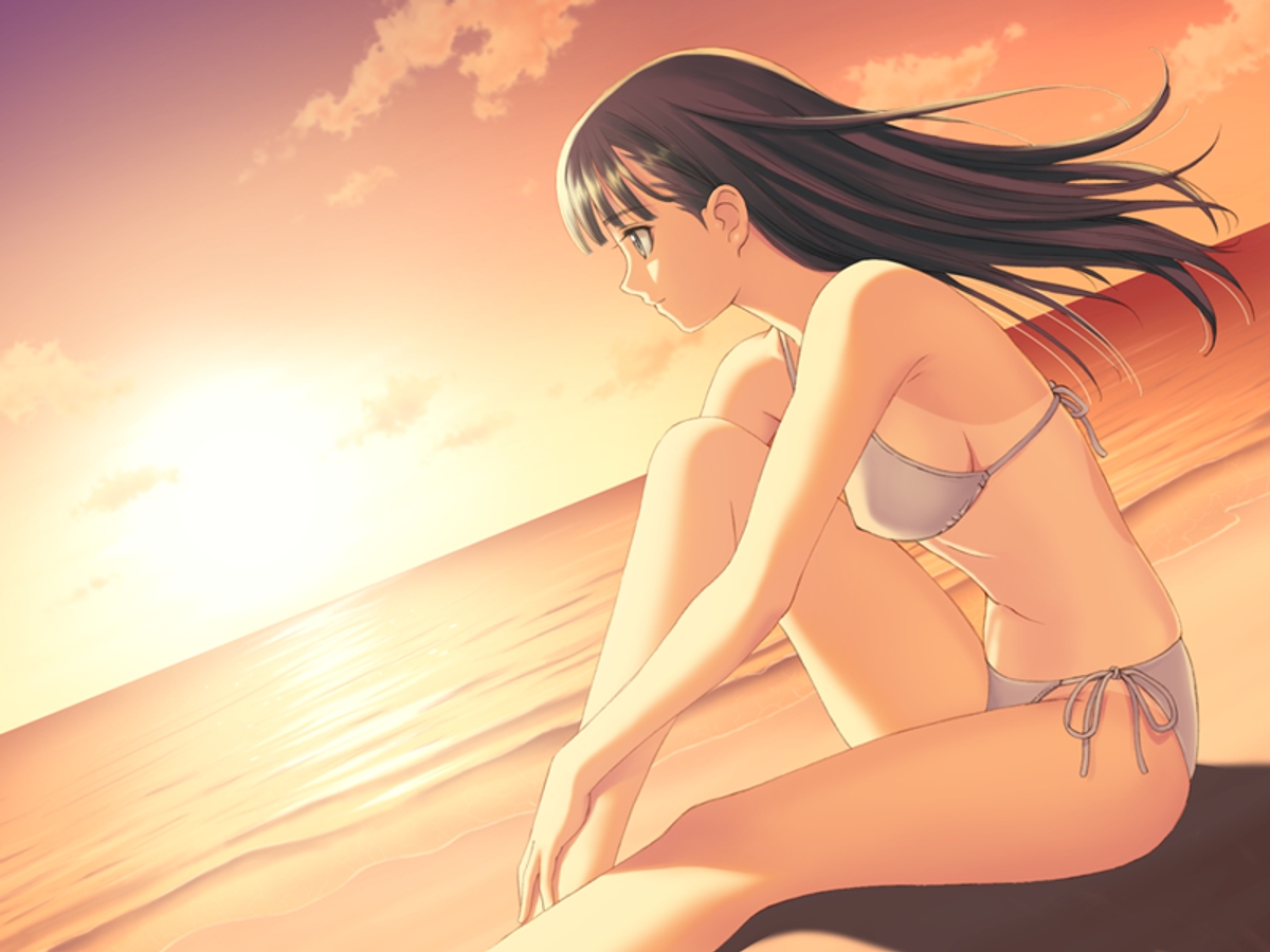 bikini, mizushima_asa, sora_no_iro_mizu_no_iro, swimsuits, tan_lines, tony_taka