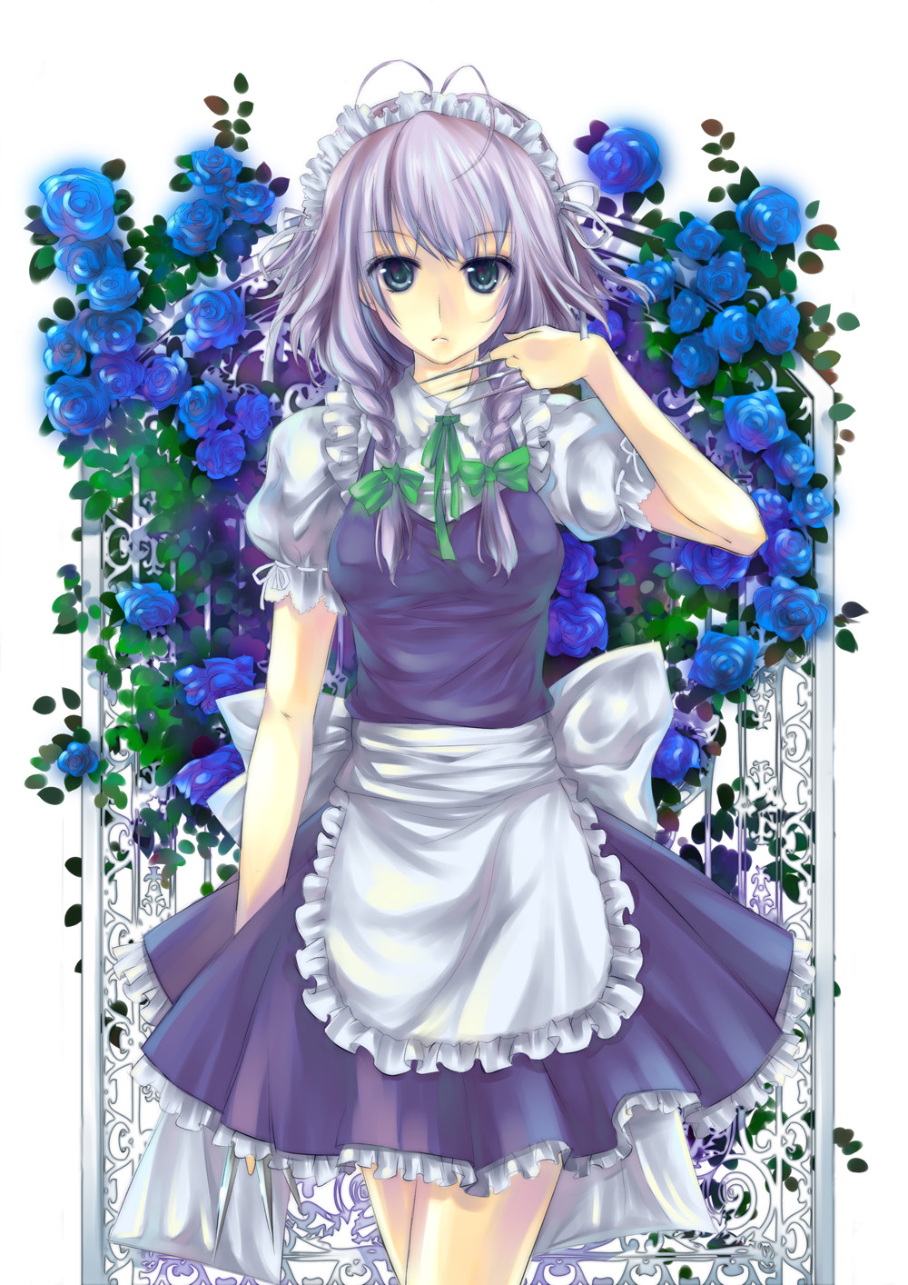 izayoi_sakuya, lilith_bloody, maid, touhou