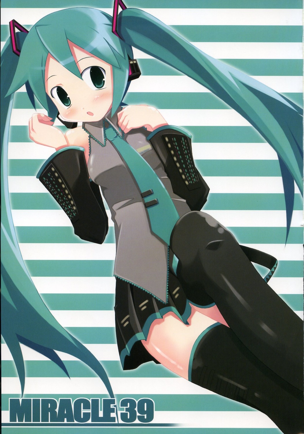 hatsune_miku, thighhighs, twinkle_heart, vocaloid