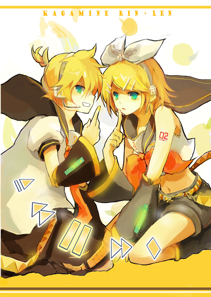 i-riya, kagamine_len, kagamine_rin, vocaloid