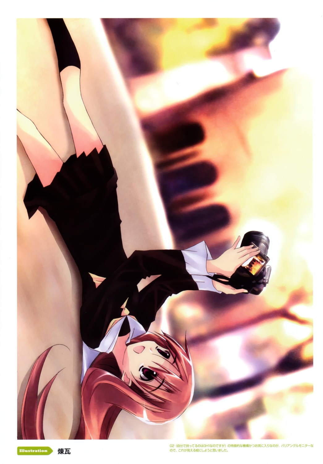 color_issue, renga, seifuku