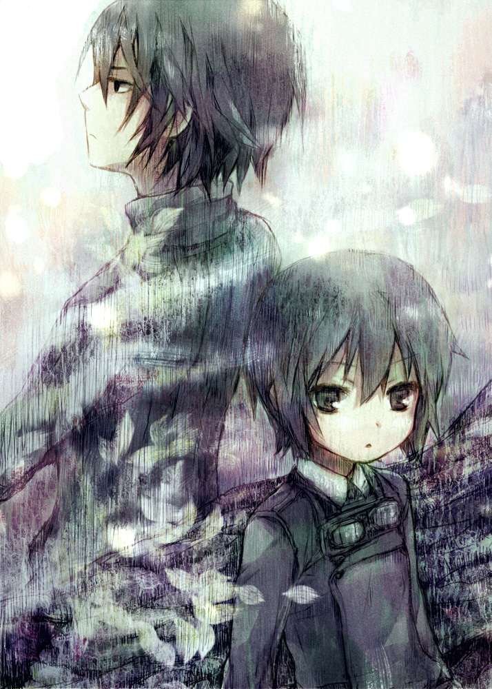 ameiro, kino_(kino_no_tabi), kino_no_tabi, riku_(kino_no_tabi)