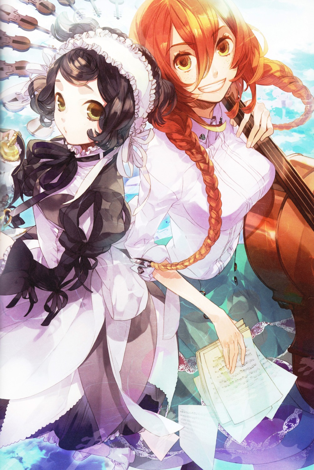 kazuaki, maid, shinkyoku_soukai_polyphonica