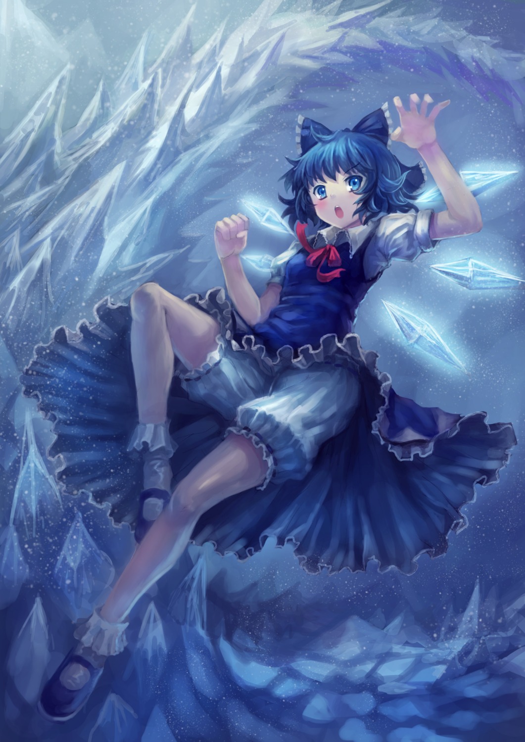 bloomers, cirno, oto_taku, touhou