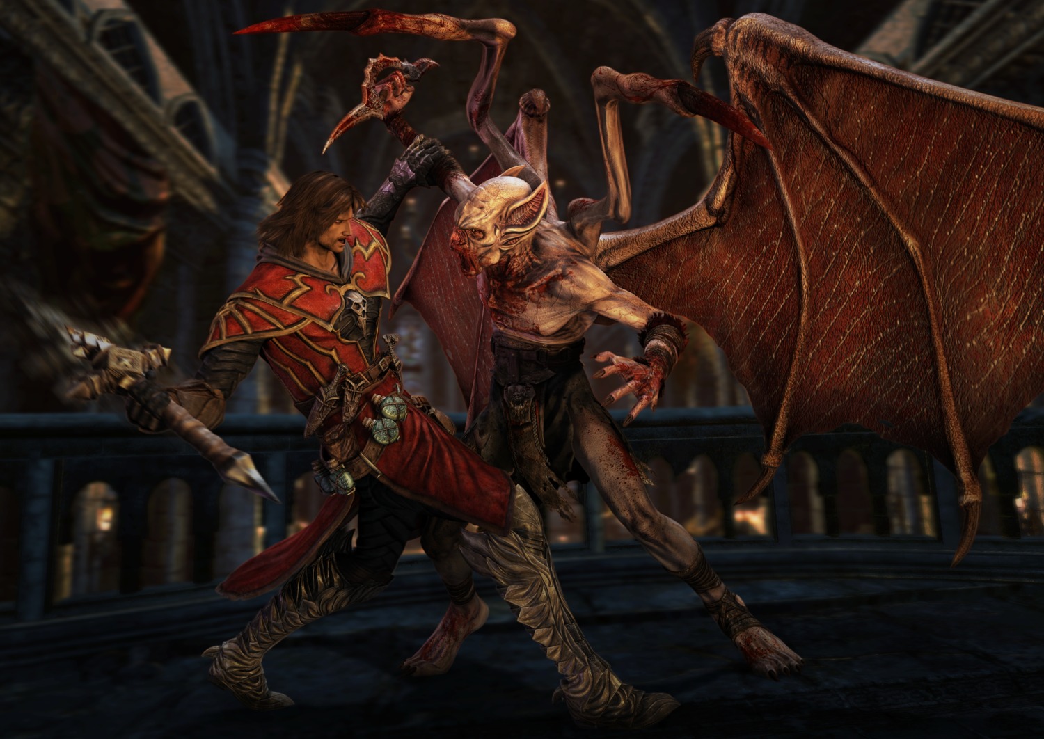 castlevania, castlevania:_lords_of_shadow, cg, gabriel_belmont, male, monster