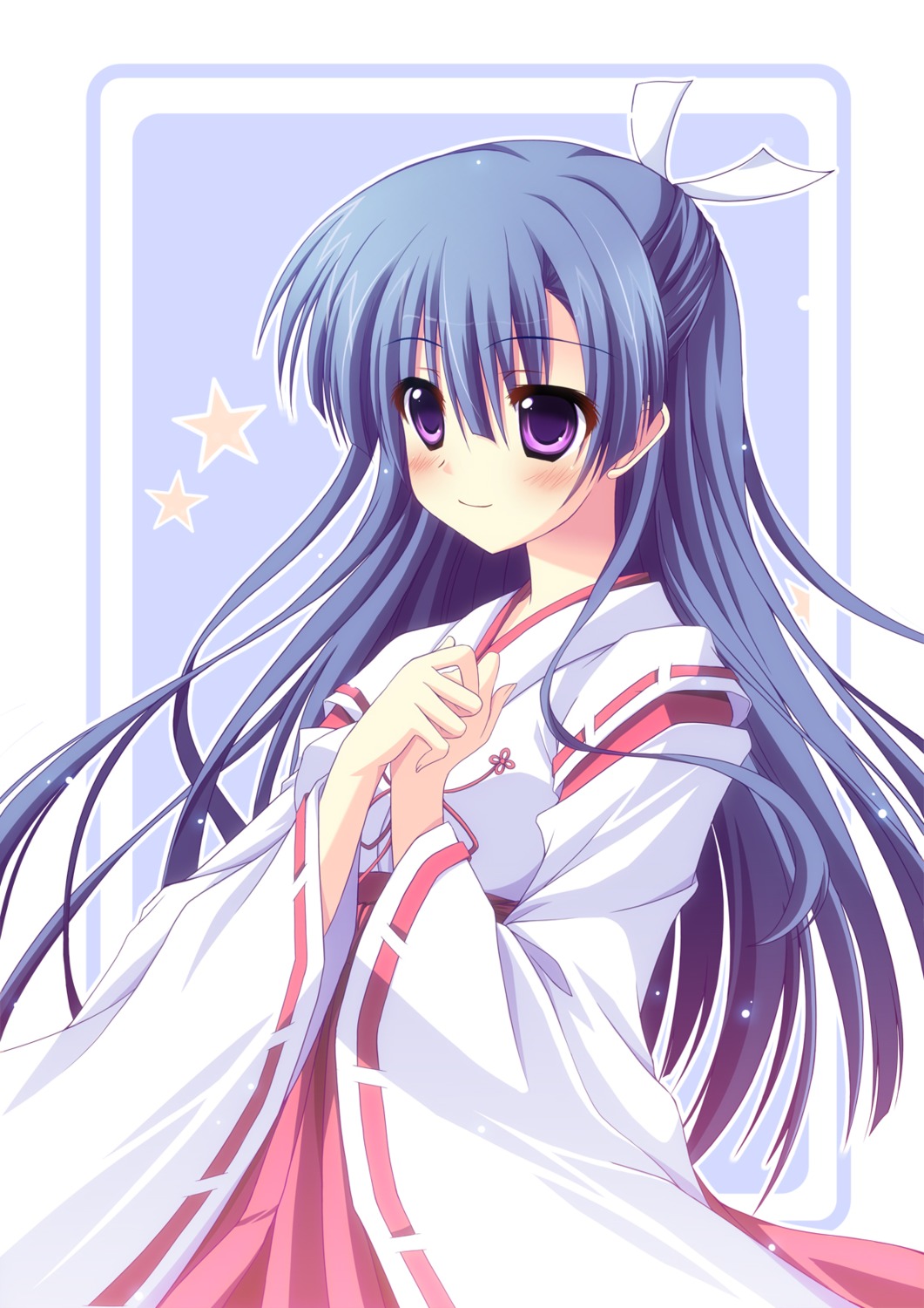 a_flow, hoshizora_e_kakaru_hashi, koumoto_madoka, miko