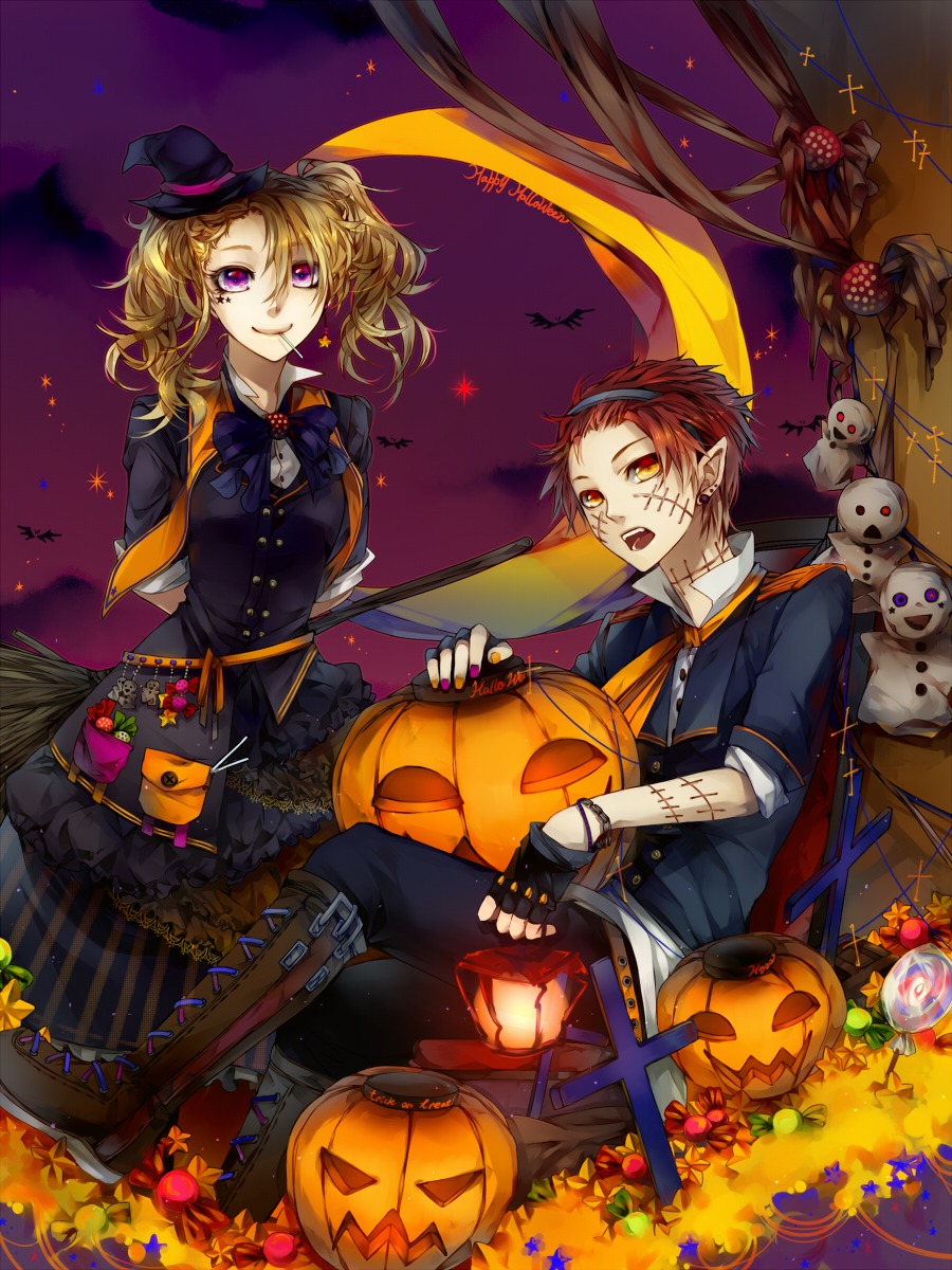 aoshiki, dress, halloween, witch