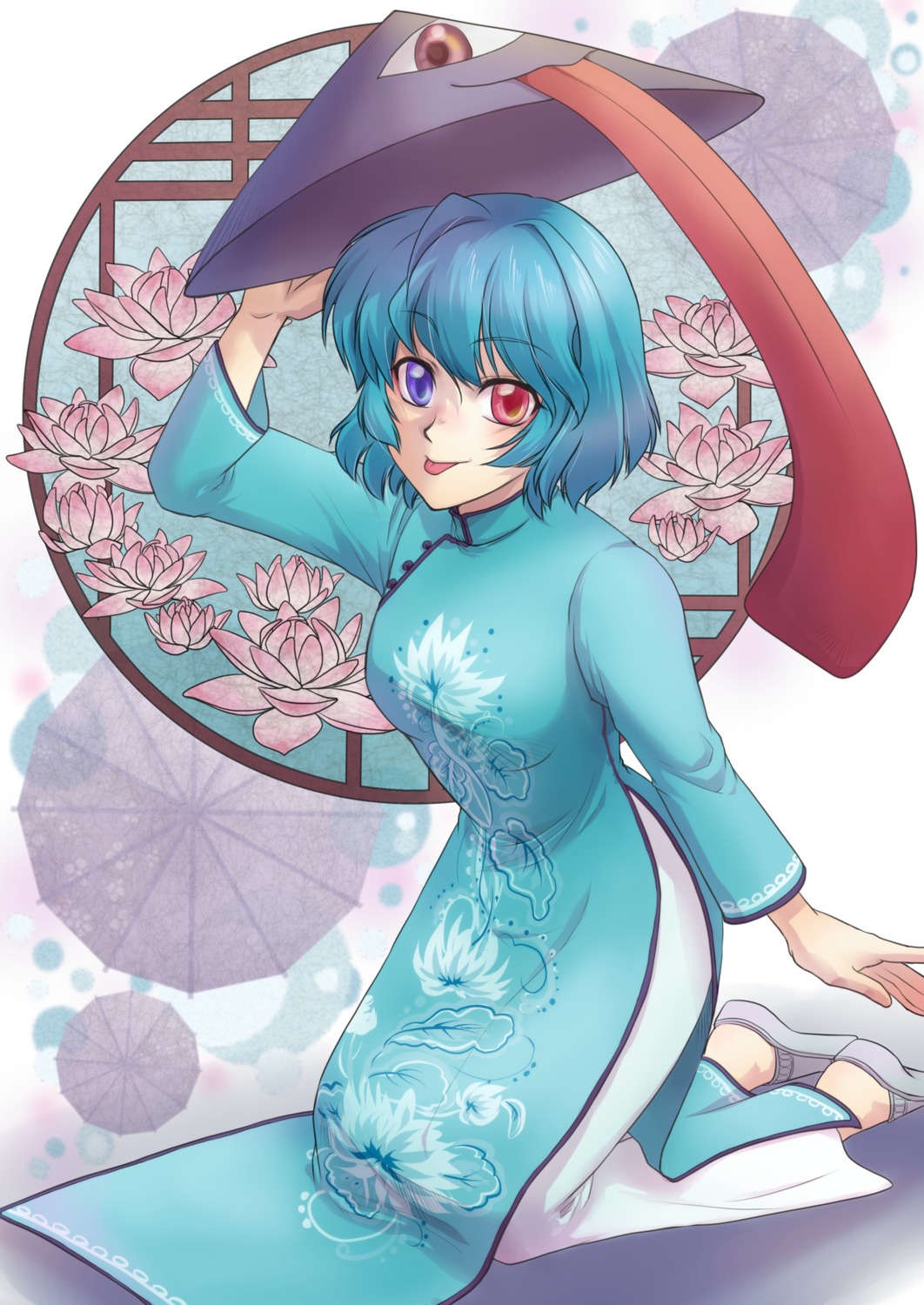 heterochromia, kawahagi, tatara_kogasa, touhou