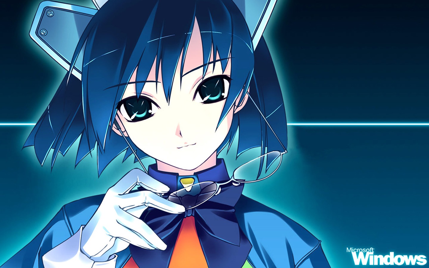 2000-tan, megane, murakami_suigun, os-tan, wallpaper