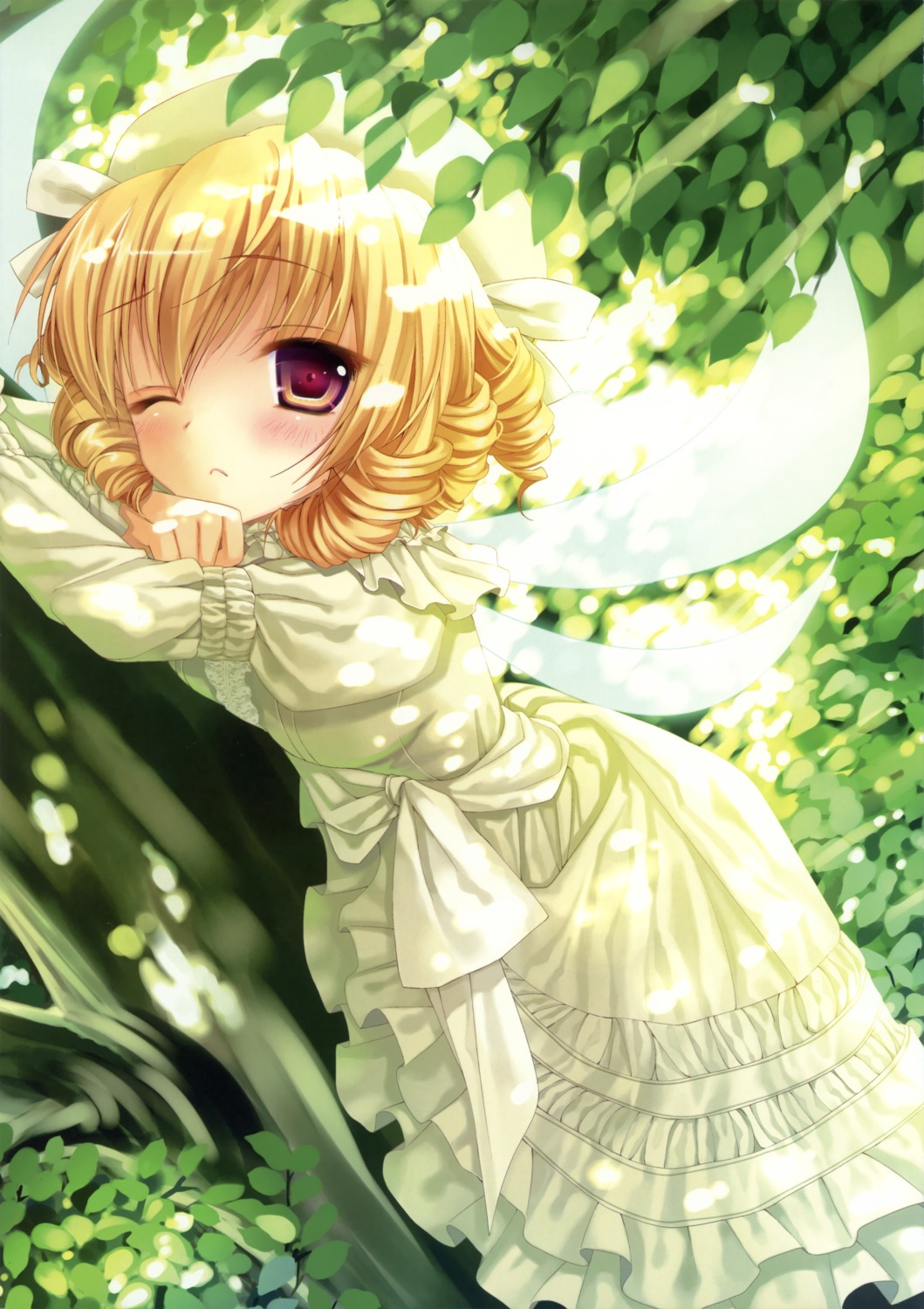dress, kinokonomi, konomi, luna_child, macchatei_koeda, touhou, wings