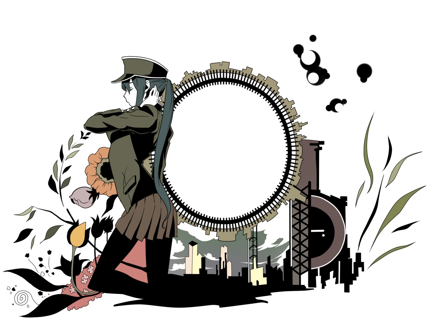 1925_(vocaloid), hatsune_miku, hirabaru_kenji, uniform, vocaloid