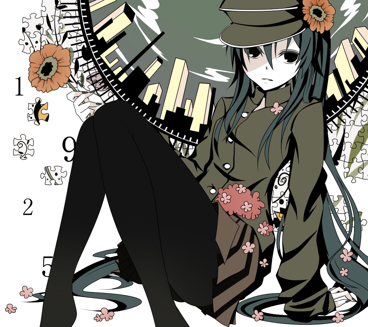 1925_(vocaloid), hatsune_miku, tsukishiro_kouya, uniform, vocaloid
