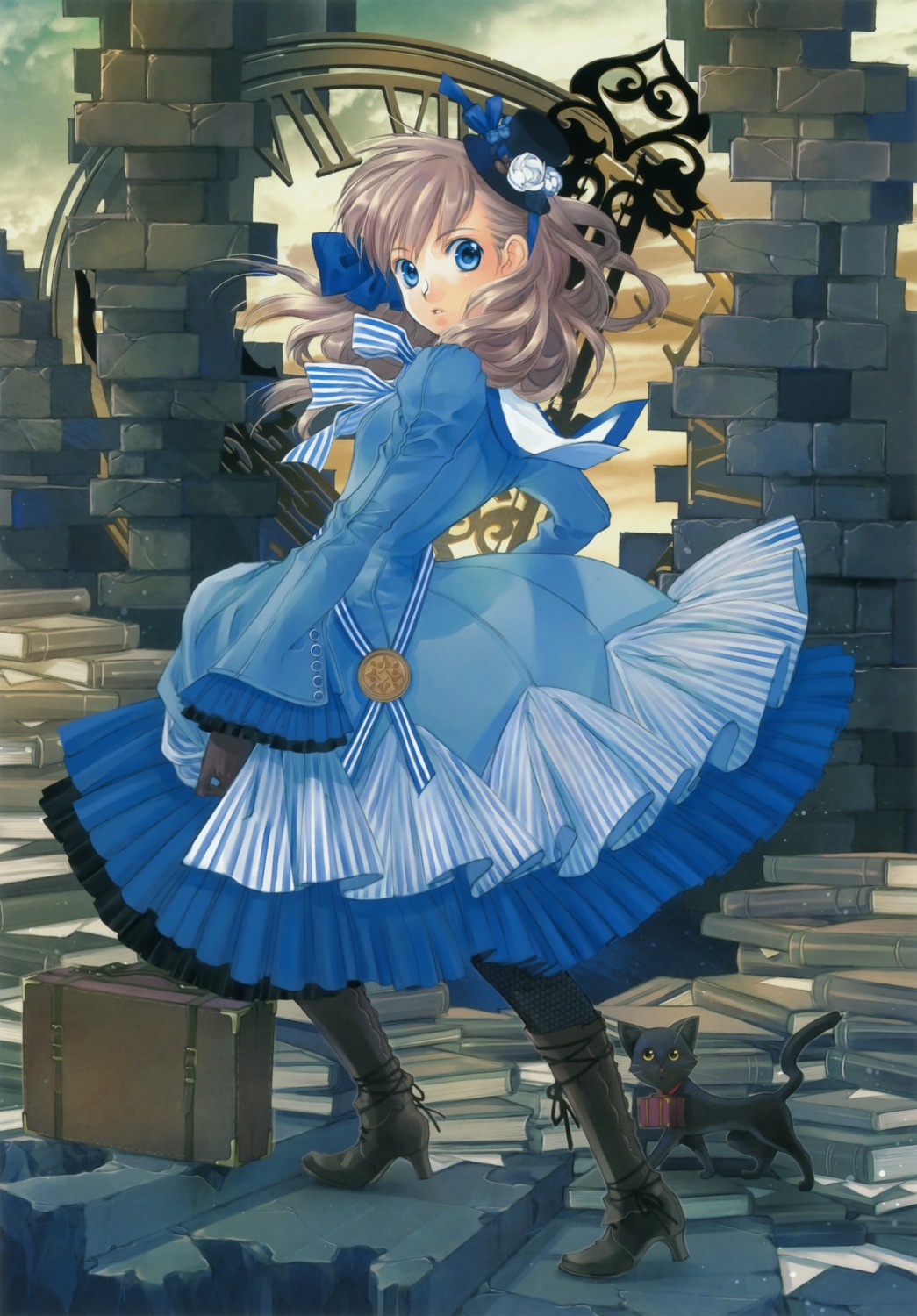 dress, lolita_fashion, neko, shiina_yuu