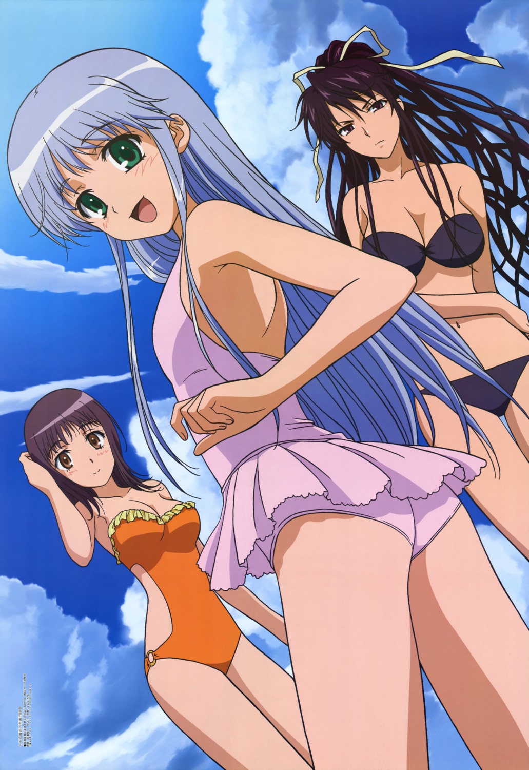 bikini, index, ishikura_keiichi, itsuwa, kanzaki_kaori, swimsuits, toaru_majutsu_no_index