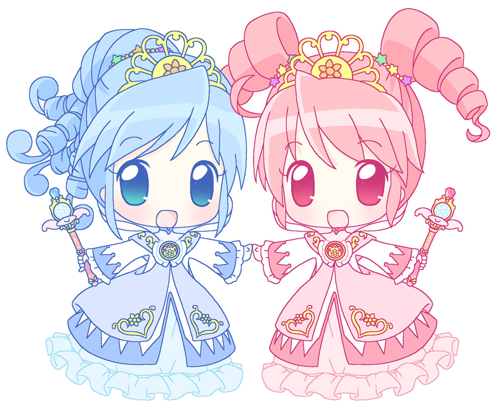 chibi, dress, fine, fushigiboshi_no_futago_hime, mirai, rein