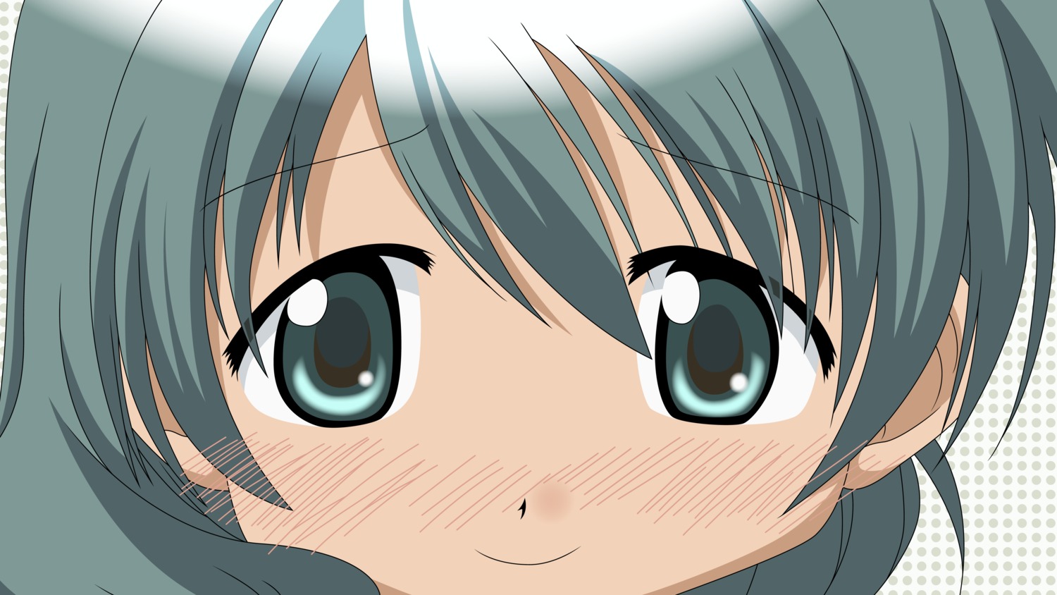 hidamari_sketch, natsume_(hidamari_sketch), vector_trace