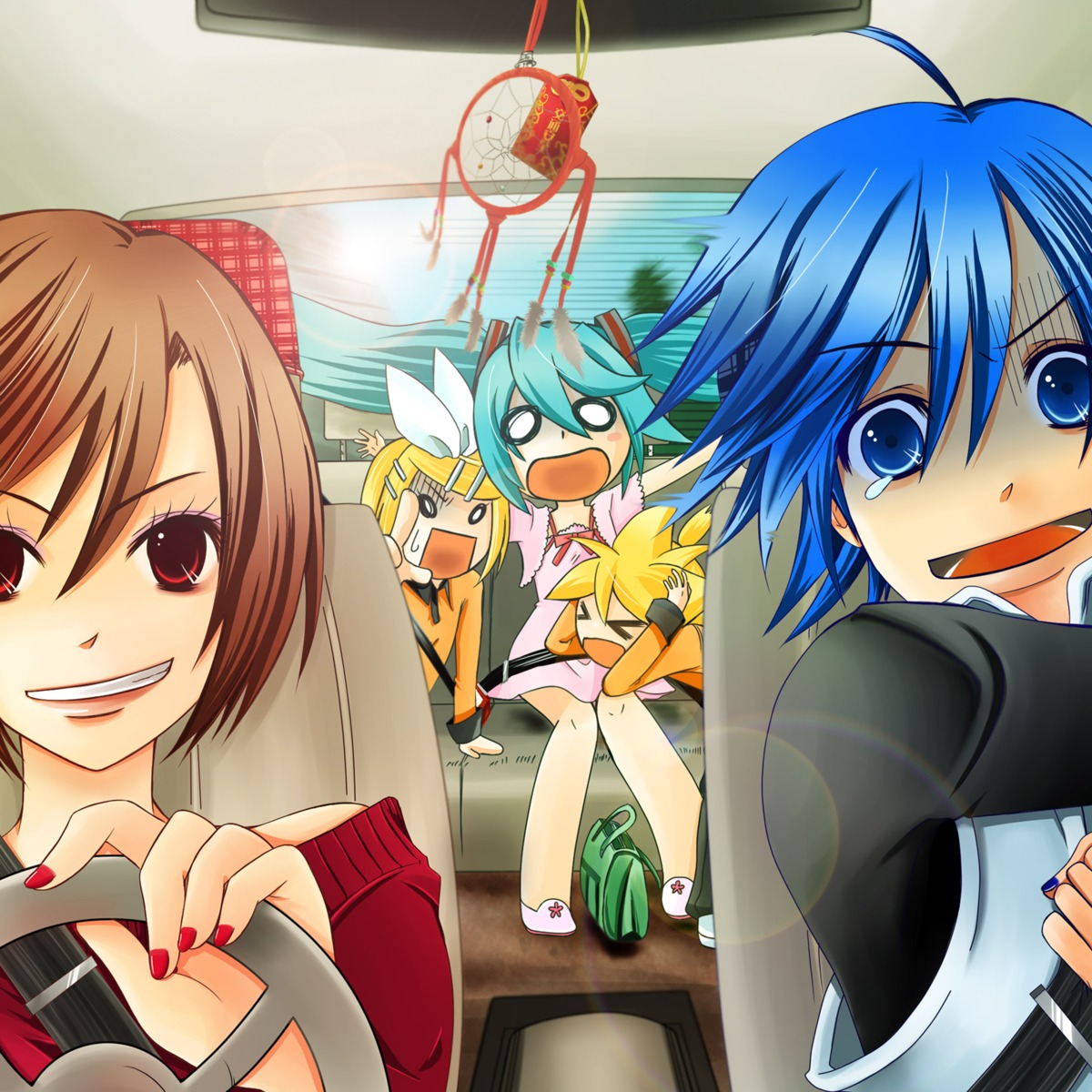 agi_(kankarado), hatsune_miku, kagamine_len, kagamine_rin, kaito, meiko, vocaloid