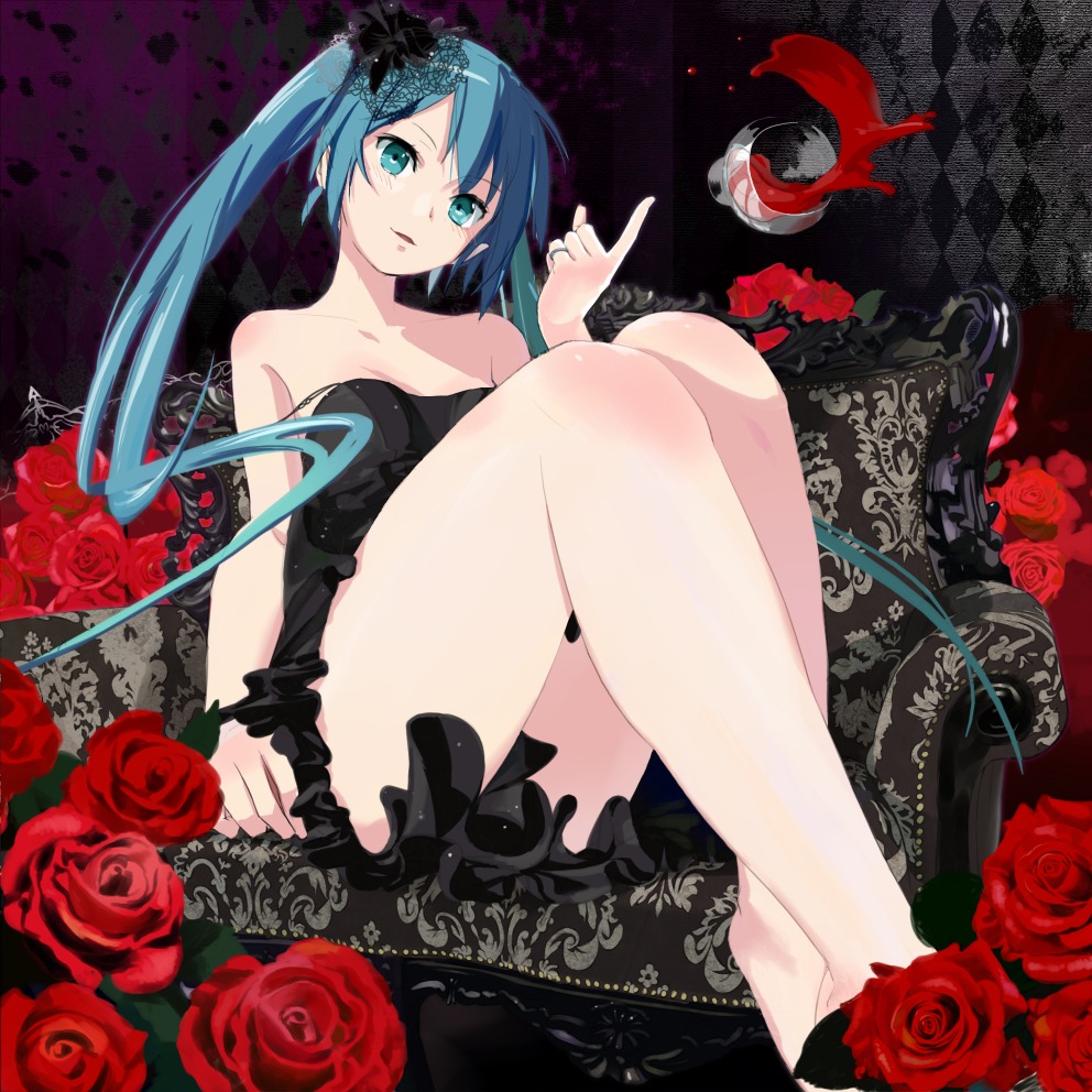 dress, hatsune_miku, shuku, vocaloid