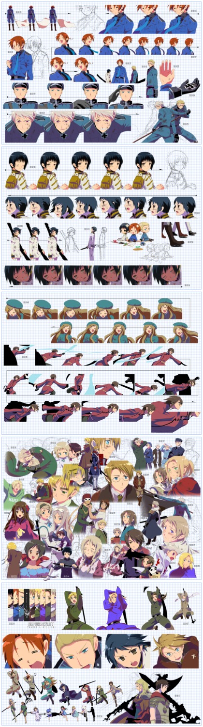 america, austria, denmark, estonia, finland, germany, greece, hetalia_axis_powers