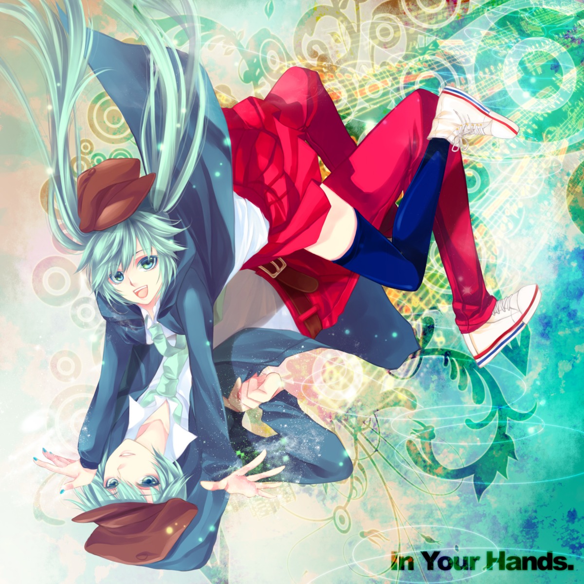 genderswap, hatsune_miku, hatsune_mikuo, reika_(pixiv776765), vocaloid