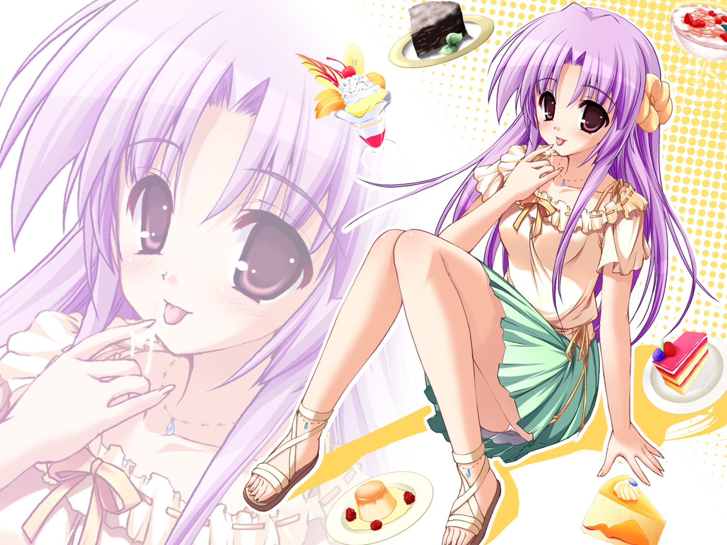 cream, isaka_koharu, misakura_nankotsu, pantsu, pia_carrot, pia_carrot_go, piajong, wallpaper