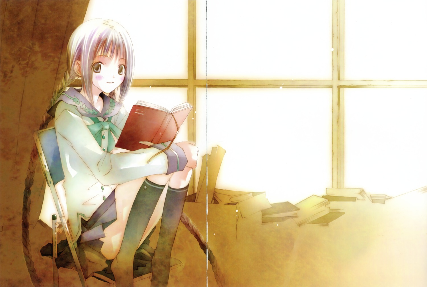 amano_tooko, bungaku_shoujo, fixme, seifuku, takeoka_miho