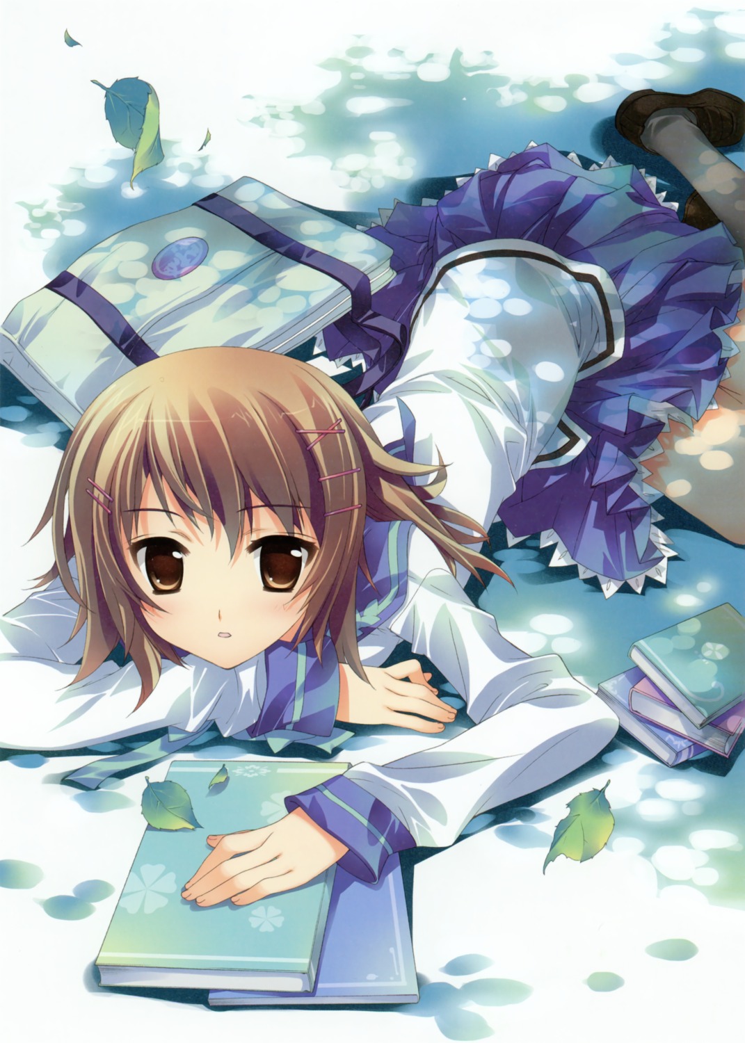 bungaku_shoujo, fujima_takuya, kotobuki_nanase, seifuku
