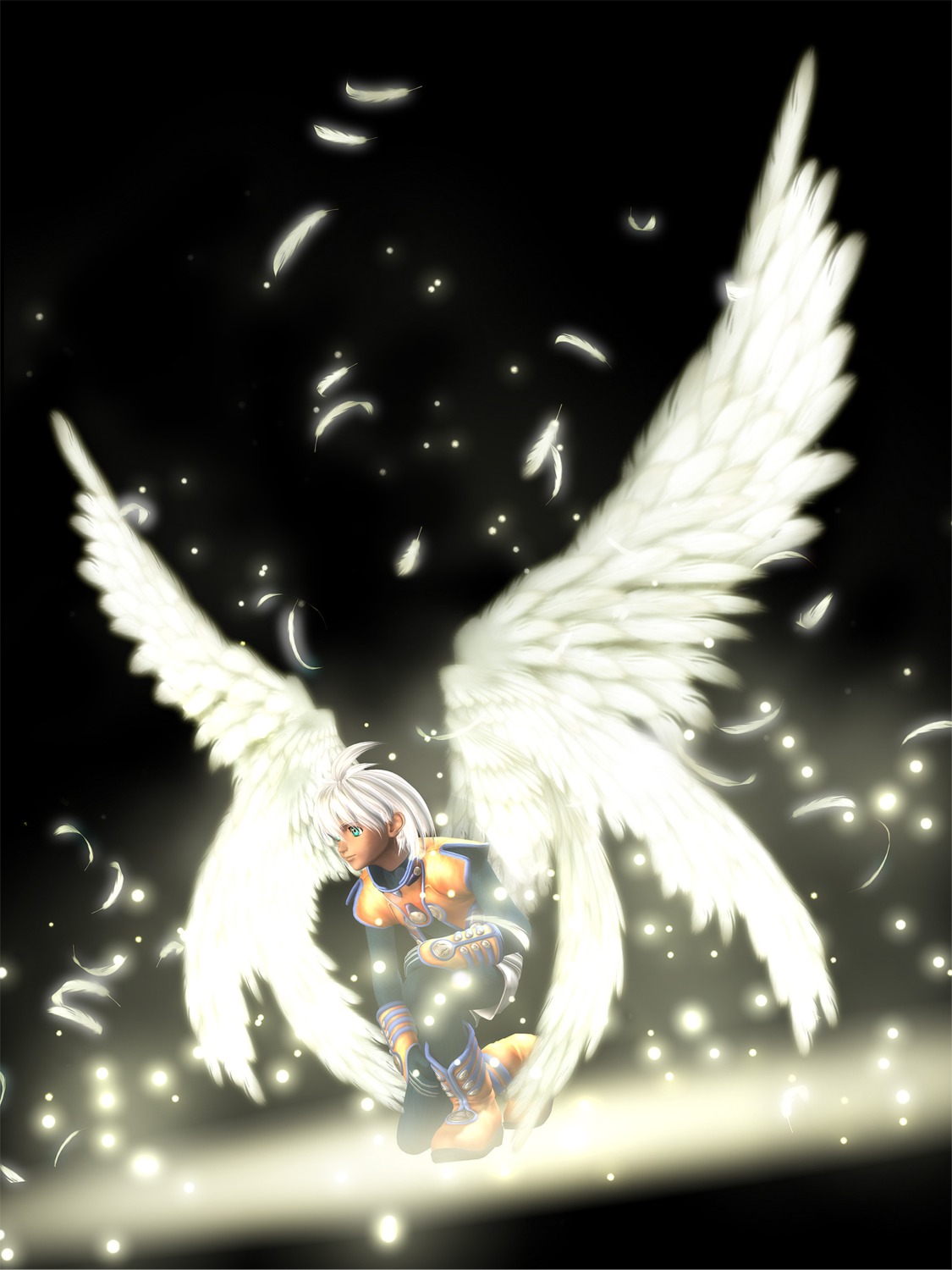 cg, chaos_(xenosaga), male, wings, xenosaga, xenosaga_i