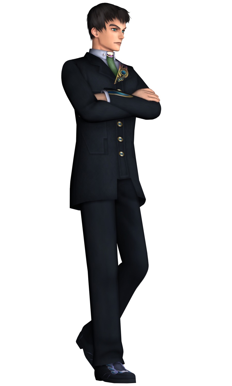 cg, gaignun_kukai, male, xenosaga, xenosaga_ii