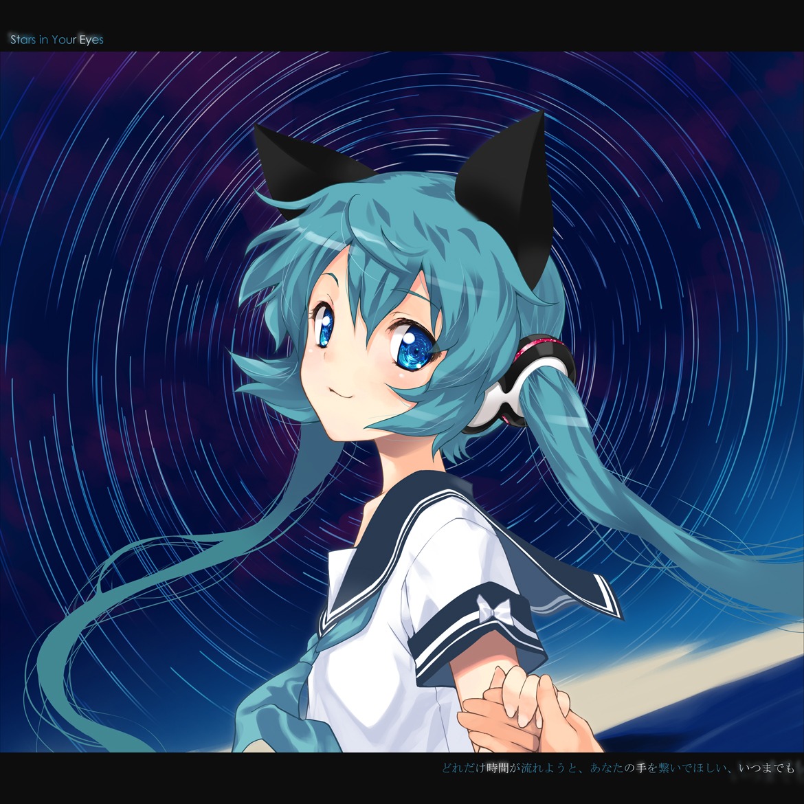 achunchun, animal_ears, hatsune_miku, nekomimi, seifuku, vocaloid