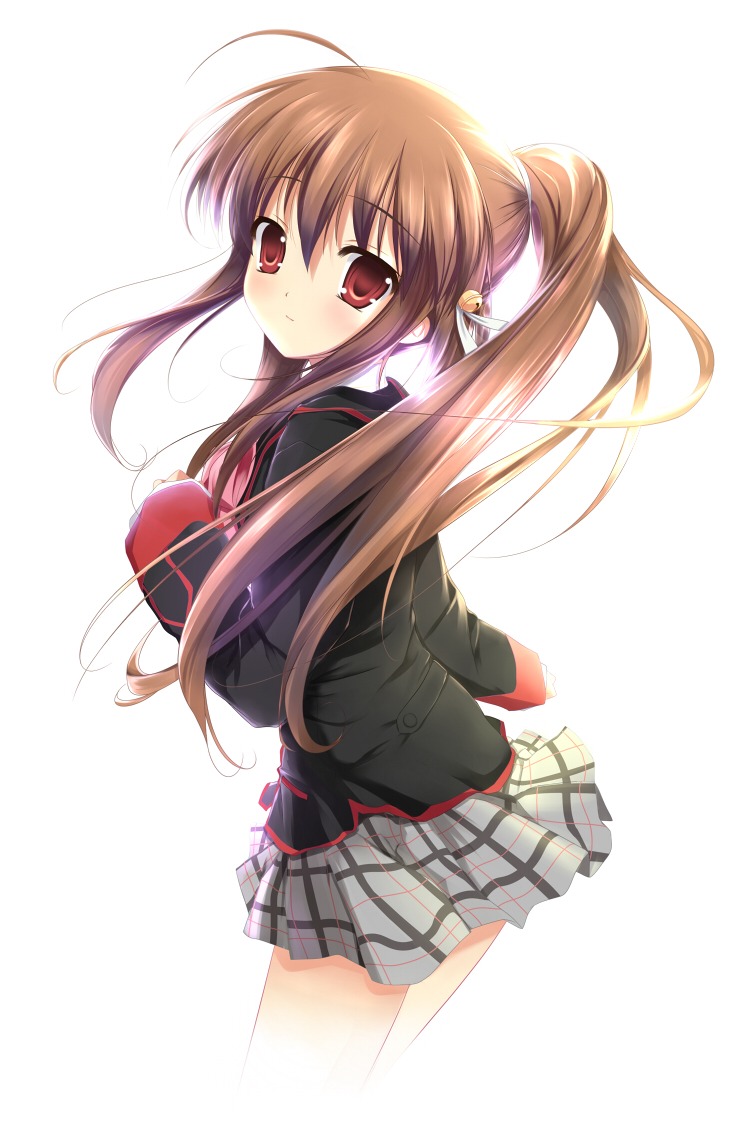 little_busters!, mycstea, natsume_rin, seifuku