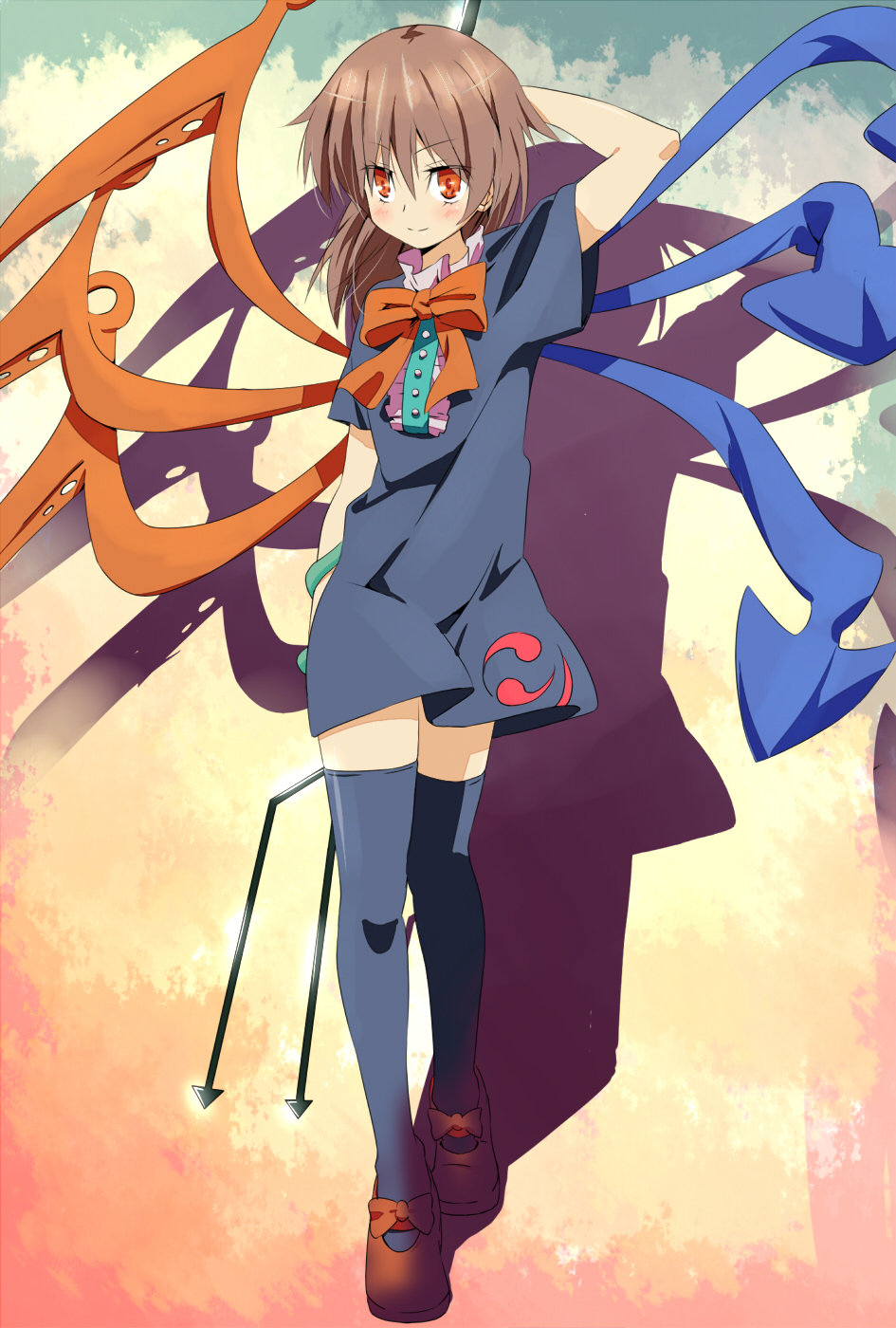 ema20, houjuu_nue, thighhighs, touhou