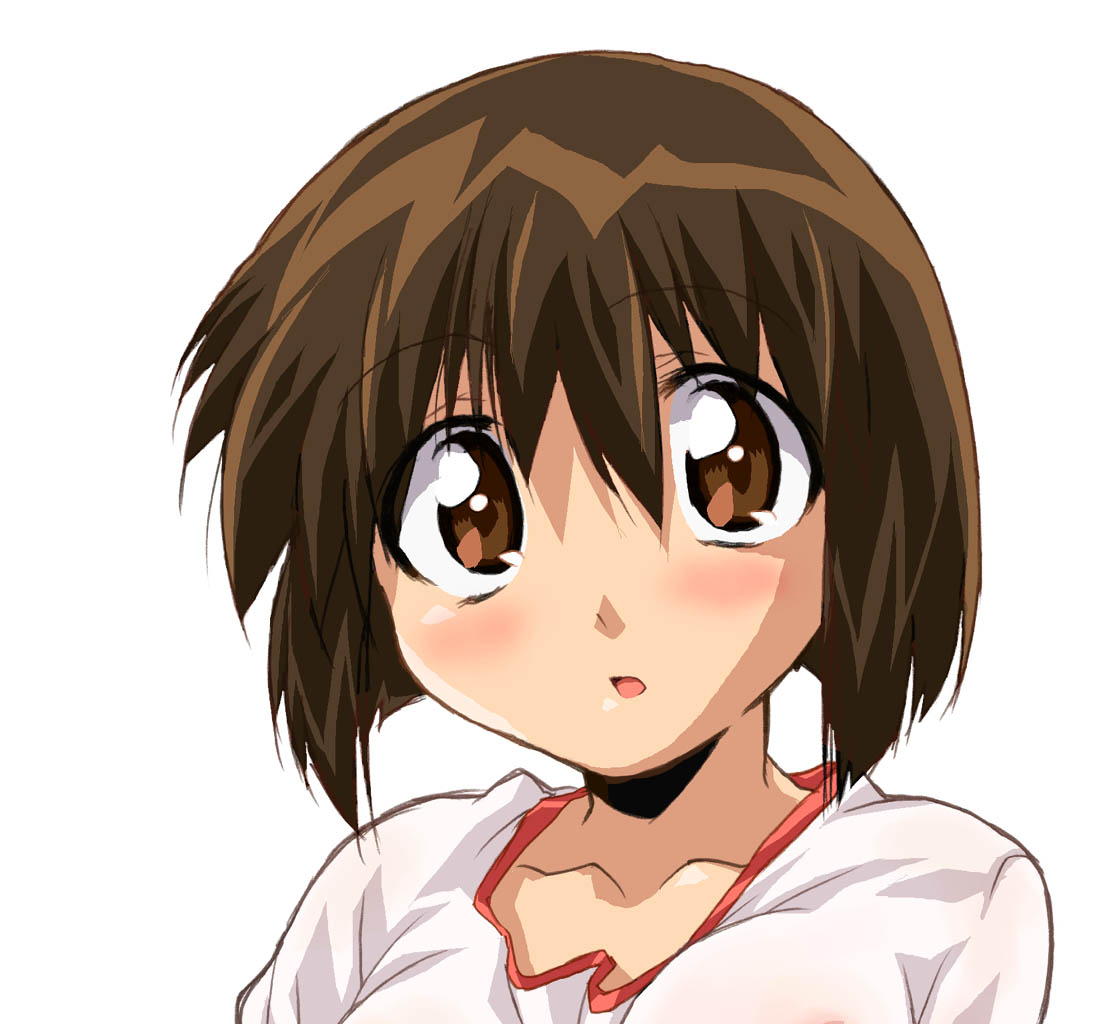 azumanga_daioh, jpeg_artifacts, kaori, scanning_artifacts