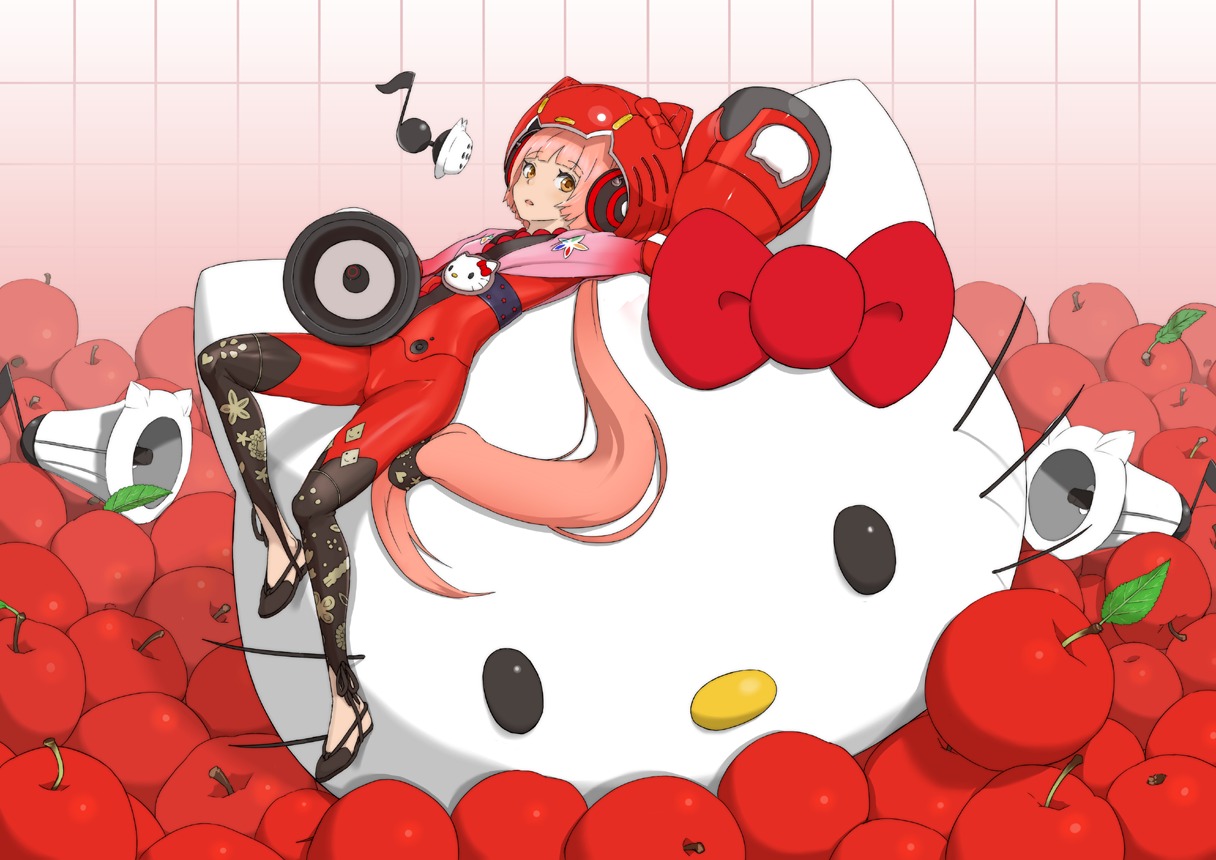 decilitre, hello_kitty, hello_kitty_(sanrio), nekomura_iroha, sanrio, vocaloid