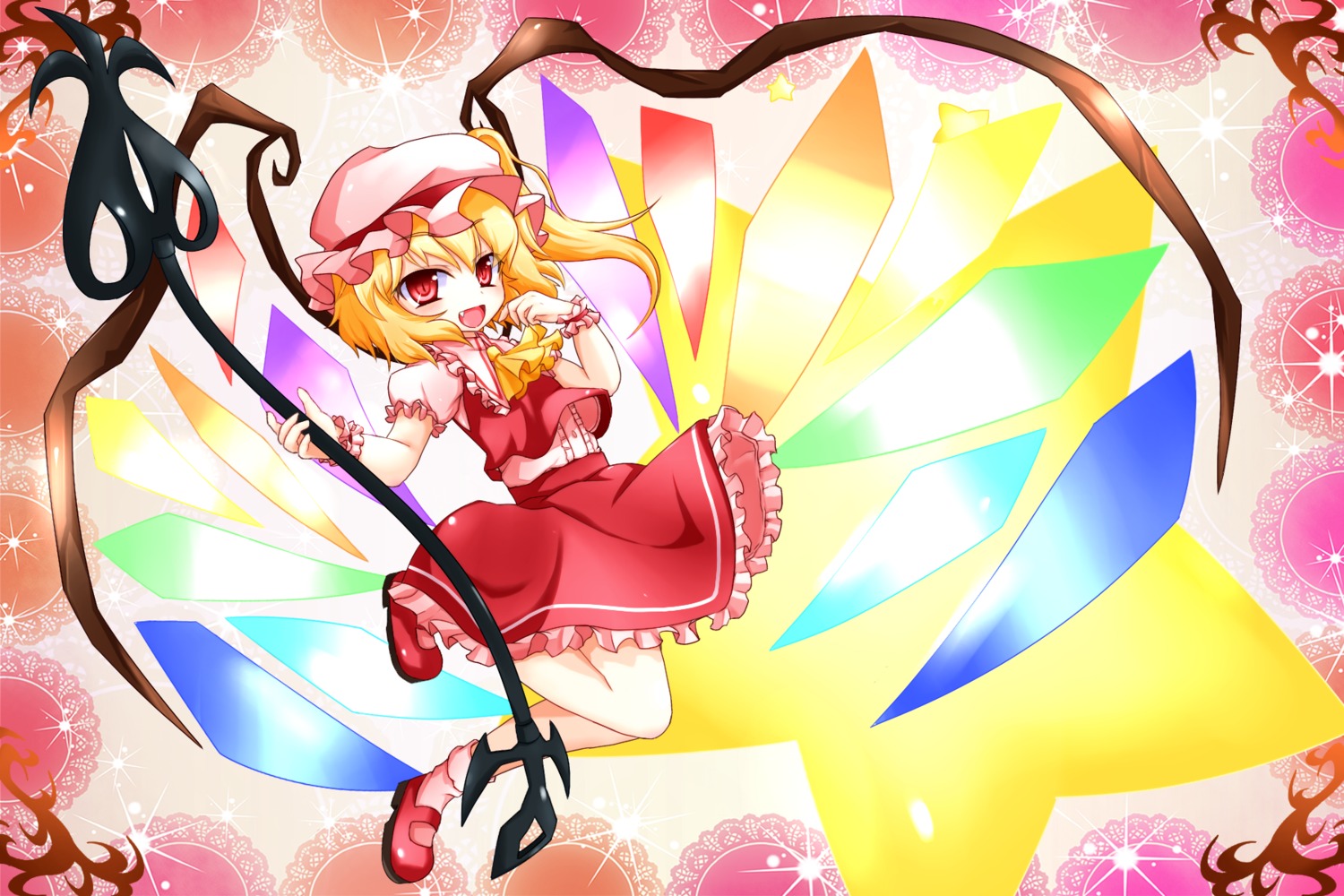 flandre_scarlet, takato_iyuri, touhou, wings