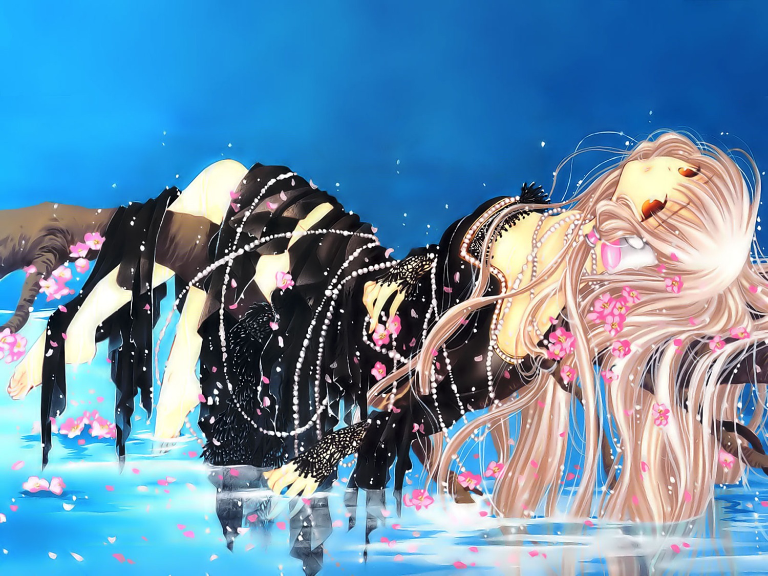 chobits, clamp, freya, wallpaper