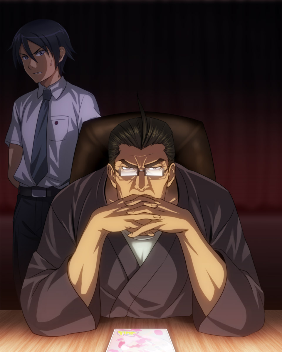 kousaka_daisuke, kousaka_kyousuke, male, moonknives, neon_genesis_evangelion, ore_no_imouto_ga_konnani_kawaii_wake_ga_nai, parody