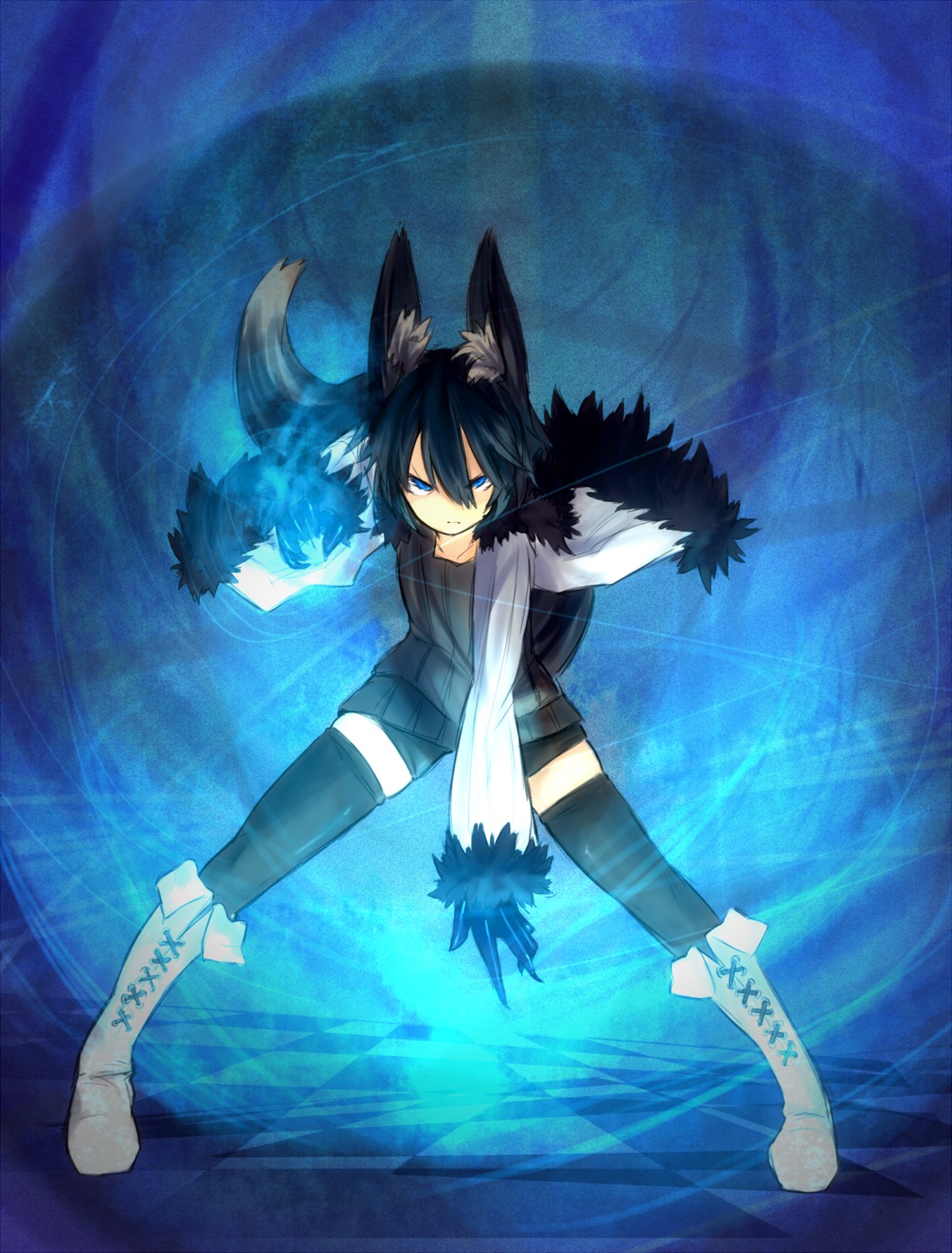 animal_ears, nanako_(shirogane_usagi), shirogane_usagi, tail, thighhighs