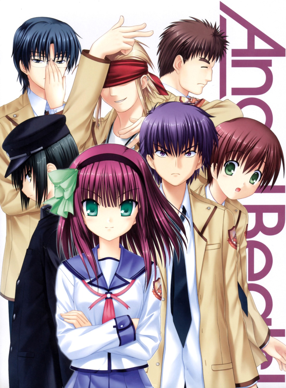 angel_beats!, key, matsushita_godan, na-ga, nakamura_yuri, naoi_ayato, noda, ooyama