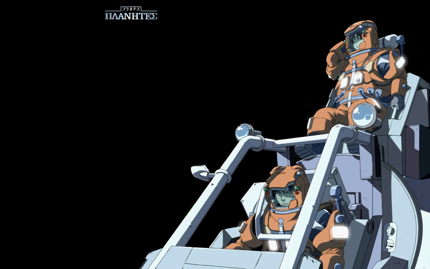 bodysuit, hachirota_hoshino, male, planetes, tanabe_ai, wallpaper