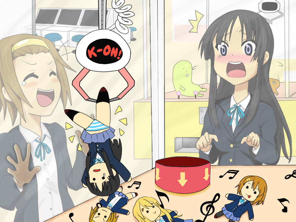 akiyama_mio, hirasawa_yui, k-on!, kotobuki_tsumugi, pantsu, seifuku, shimapan, tainaka_ritsu