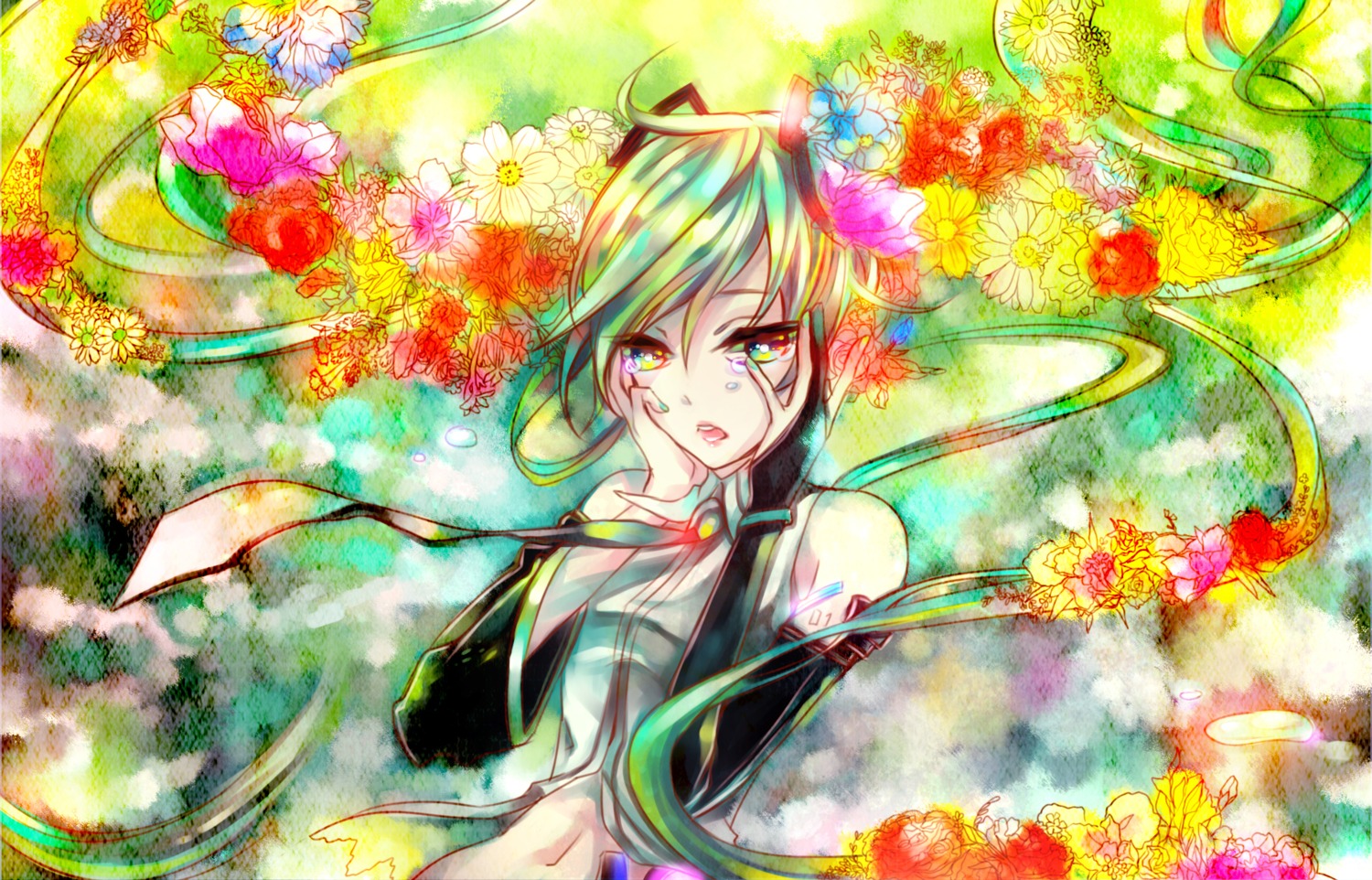 hatsune_miku, miku_append, sakamoto_kiyoshi, vocaloid, vocaloid_append