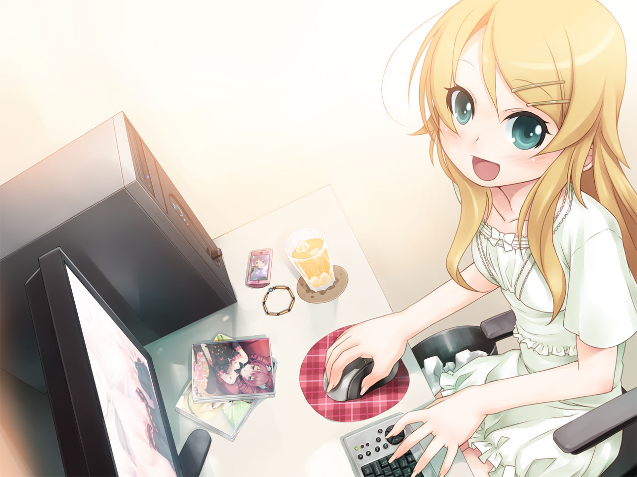 kousaka_kirino, ore_no_imouto_ga_konnani_kawaii_wake_ga_nai, wallpaper, yumeno_mikan