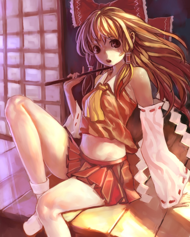 hakurei_reimu, touhou, zrero