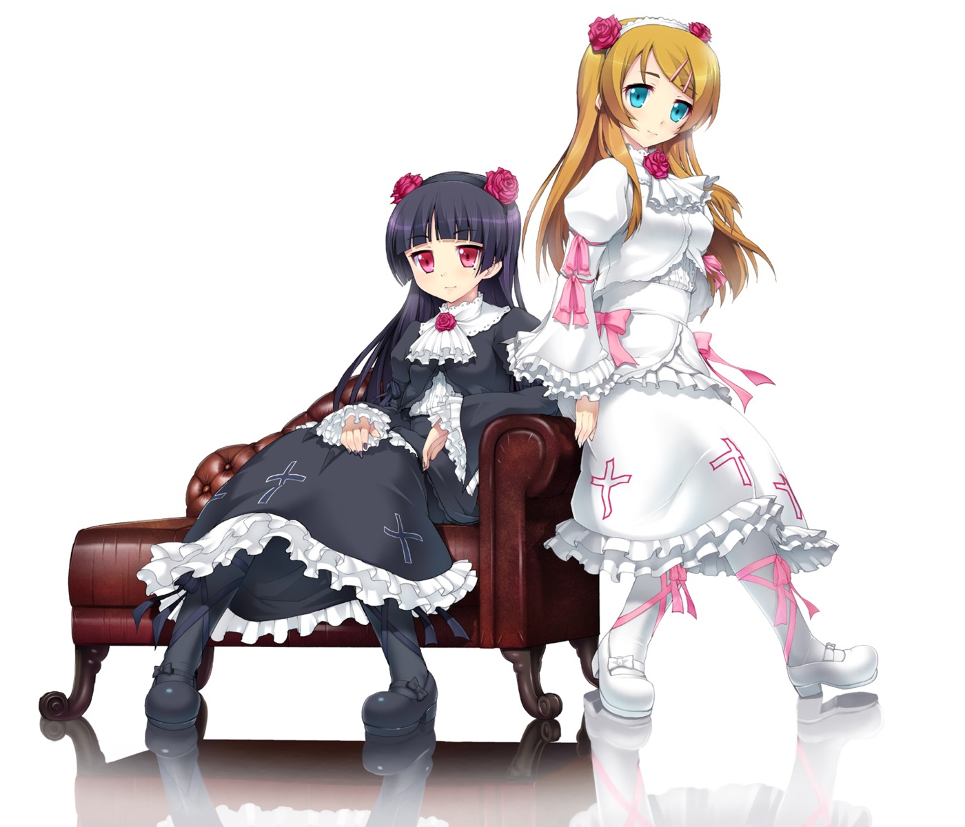 dress, gokou_ruri, gothic_lolita, kotobuki_utage, kousaka_kirino, lolita_fashion, ore_no_imouto_ga_konnani_kawaii_wake_ga_nai