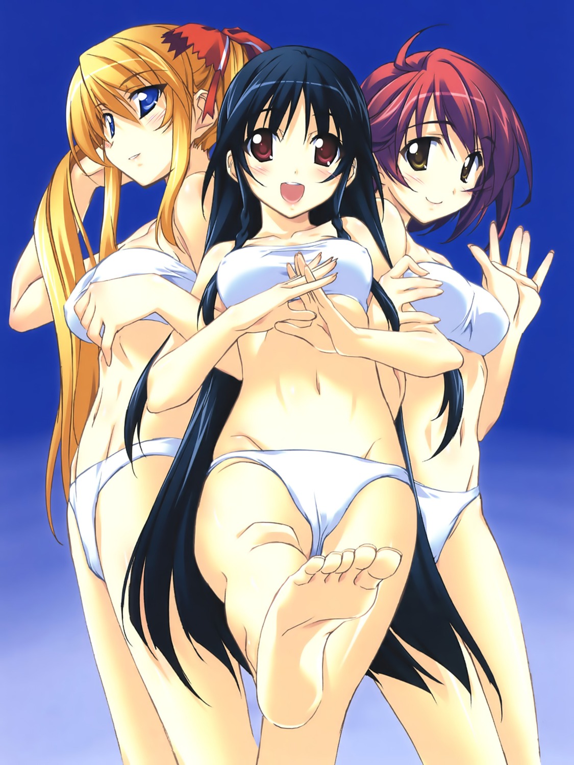 bikini, feet, hitoyume, kurashima_tomoyasu, swimsuits