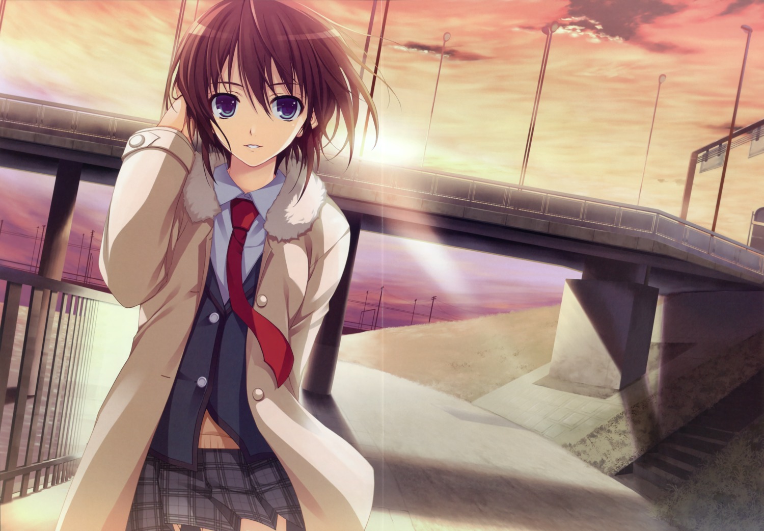 crease, koi_de_wa_naku, makishima_yumi, seifuku, shangri-la_smart, tomose_shunsaku