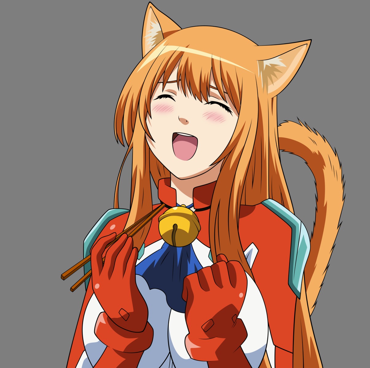 animal_ears, asobi_ni_iku_yo!, eris, nekomimi, tail, transparent_png, vector_trace