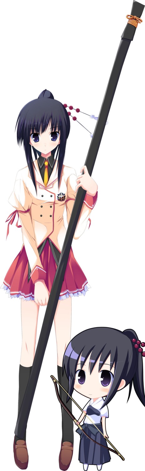 chibi, jpeg_artifacts, sakura_no_sora_to_kimi_no_koto, seifuku, setouchi_nagisa
