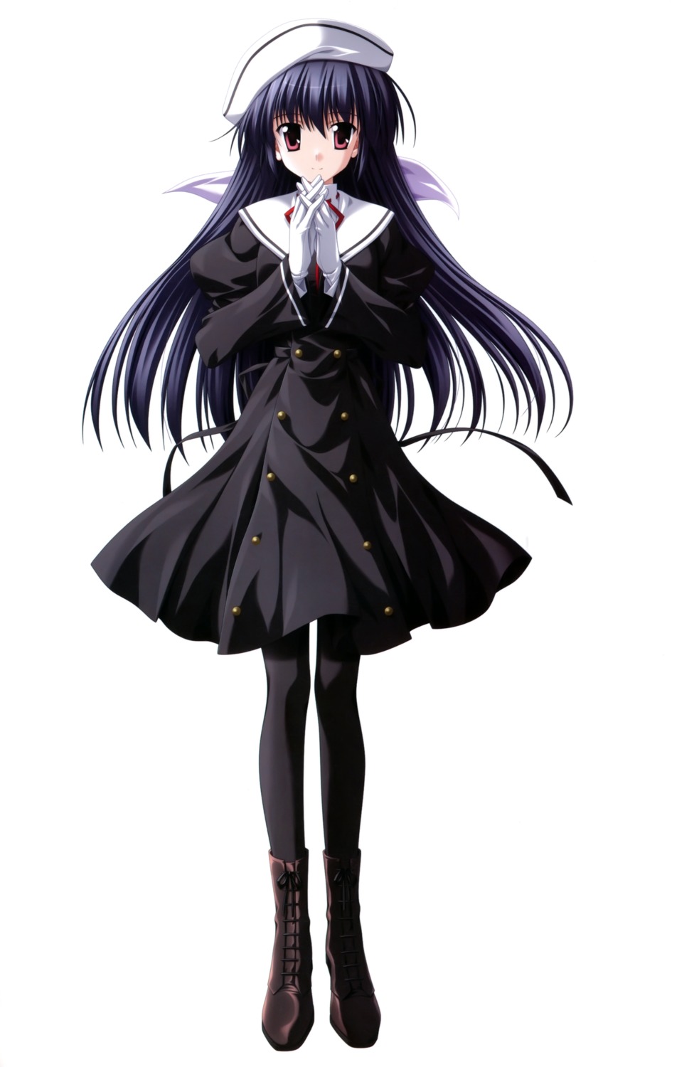 amamiya_yuuko, ef_~a_fairytale_of_the_two~, nanao_naru, pantyhose, seifuku